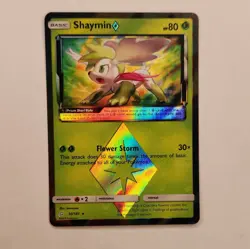 Pokemon TCG TEAM UP Shaymin Prism Star Rare Holo 10/181 NM Card - Image 1