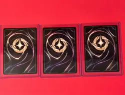 Disney Cruise Line Exclusive Lorcana P3 Foil Mickey Minnie & Goofy 3 Promo Cards - Image 2