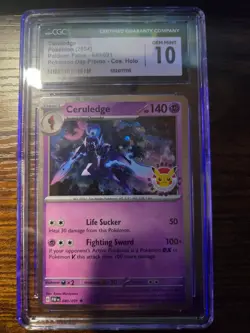 Ceruledge - (Pokemon Day 2024) (Cosmos Holo) 040/091 CGC 10 Gem Mint - Image 1