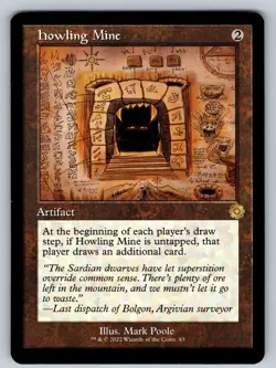 MTG Howling Mine R The Brothers' War: Retro Frame Artifacts 20 NM - Image 1