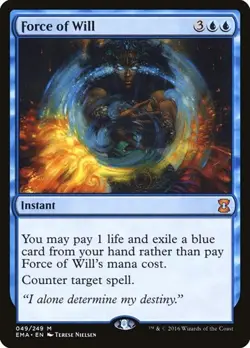 Force of Will Eternal Masters LP MTG - Image 1