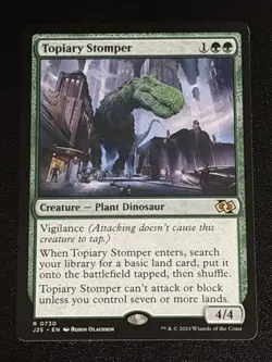 MTG Foundations Jumpstart Topiary Stomper 0730 NM Rare - Image 1