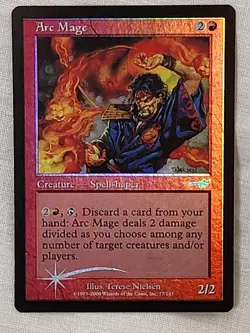 NM Arc Mage Foil Nemesis Mtg Magic the Gathering - Image 1