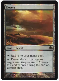 Desert 2012 From the Vault: Realms FOIL Colorless Mythic Rare Land MTG NM AZ1 - Image 1