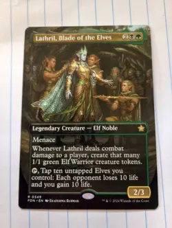 Lathril, Blade of the Elves (Borderless) Foundations Regular - Image 1