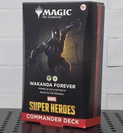 Magic The Gathering Marvel Super Heroes Commander Deck - Wakanda Forever 🔥 - Image 1