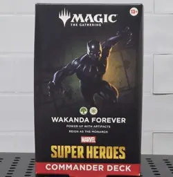 Magic The Gathering Marvel Super Heroes Commander Deck - Wakanda Forever 🔥 - Image 2