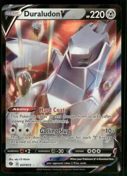 Duraludon V 47/73 Ultra Rare Holo NM Pokemon Champion's Path - Image 1