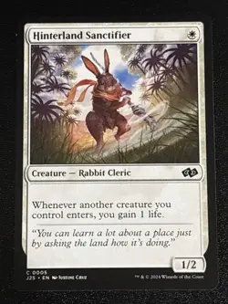 MTG Foundations Jumpstart Hinterland Sanctifier 0005 NM - Image 1