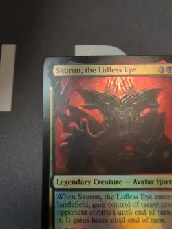 Sauron, the Lidless Eye Universes Beyond: the Lord of the Rings: Foil Mythic Mtg - Image 4