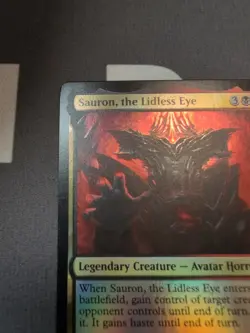 Sauron, the Lidless Eye Universes Beyond: the Lord of the Rings: Foil Mythic Mtg - Image 5