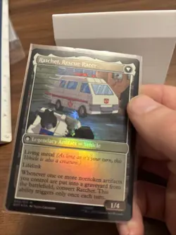 Ratchet, Field Medic Universes Beyond: Transformers Foil - Image 2