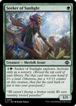 Seeker of Sunlight 210 The Lost Caverns of Ixalan Magic: The Gathering Foil NM - Image 1