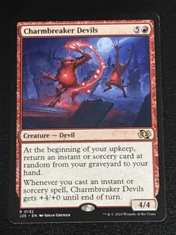 MTG Foundations Jumpstart Charmbreaker Devils 0132 NM Rare - Image 1