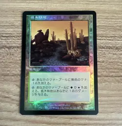Wizards of the Coast Brushland Foil JP 326/350 Seventh Edition Land Magic 2001 - Image 1