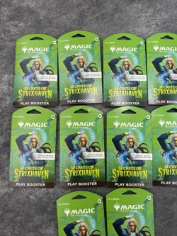 Magic The Gathering Secrets Of Strixhaven Play Boosters Lot Of 10 NEW SEALED - Image 2