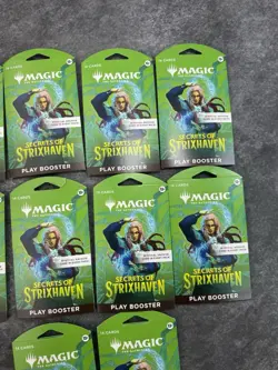Magic The Gathering Secrets Of Strixhaven Play Boosters Lot Of 10 NEW SEALED - Image 3