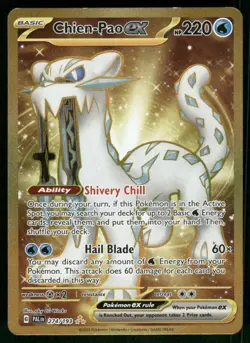 Chien-Pao ex - 274/193 Hyper Rare Holo NM Pokemon SV02: Paldea Evolved - Image 1