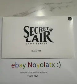 MTG Secret Lair x Now on VHS! - Non-Foil - Sealed - Image 1