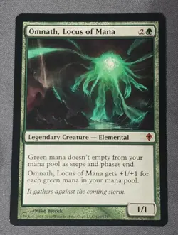 Omnath, Locus of Mana (# 109 ) - Worldwake - MTG Magic: The Gathering - LP - Image 1
