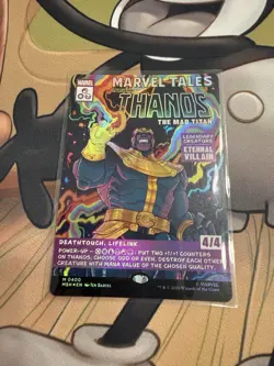 Thanos, The Mad Titan (Borderless) (0400) Marvel Super Heroes Foil - Image 1