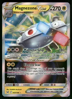Magnezone VSTAR 057/196 Ultra Rare Holo NM Pokemon SWSH11: Lost Origin - Image 1