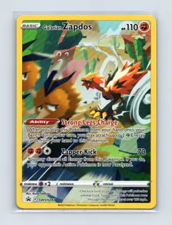 Galarian Zapdos SWSH283 Holo Promo Sword & Shield Promo Pokemon Holo Near Mint - Image 1