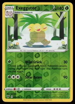 Exeggutor 005/185 Rare Vivid Voltage Pokemon Reverse Holo Lightly Played - Image 1