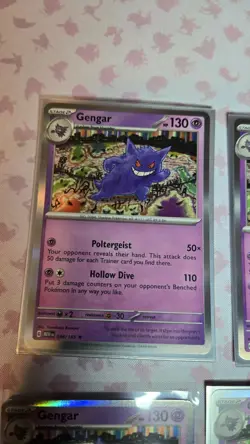 Pokemon TCG Scarlet & Violet 151 Gengar Mewtwo Dragonite Holo Lot 17 - Image 5