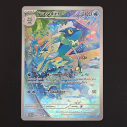 Pokemon TCG Card Frogadier 089/086 Chaos Rising Illustration Rare - NM - Image 1
