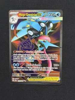 Pokemon Mega Greninja EX 100/086 CR1 Chaos Rising Rare Holo Mega 350 HP ENG - Image 1
