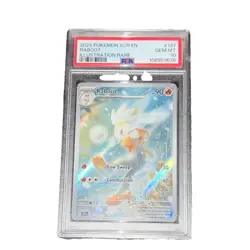 Raboot 147/142 Sv07 Stellar Crown Illustration Rare Holo EN 2024 PSA 10 - Image 1