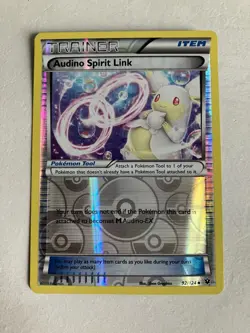 Pokemon TCG Audino Spirit Link 92/124 Reverse Holo - Image 1