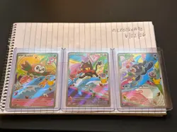 First Partner Illustration Collection Series 1 Gen 7 Alola Starters Pokemon TCG - Image 1