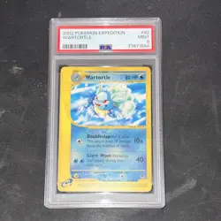 PSA 9 Wartortle 092/165 Expedition Base Set Regular EN 2002 Pokemon TCG - Image 1