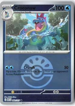 CROCONAW (FRIEND BALL) 042/217 UNCOMMON ASCENDED HEROES POKEMON NM - Image 1