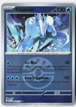 GLASTRIER (FRIEND BALL) 054/217 HOLO UNCOMMON ASCENDED HEROES POKEMON NM - Image 1
