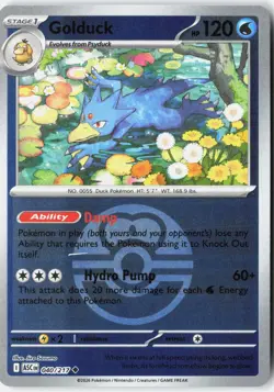 GOLDUCK (LOVE BALL) 040/217 HOLO UNCOMMON ASCENDED HEROES POKEMON NM - Image 1