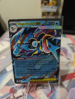 Mega Greninja ex 022/086 Double Rare Chaos Rising Pokemon Holo Near Mint - Image 1