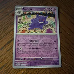 The Pokemon Company Gengar 094/165 Sv: Scarlet & Violet 151 Reverse Holo ENG - Image 1