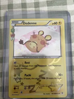 Dedenne Holo RC10/RC32 Pokemon Generations Radiant Collection Rare TCG - Image 1
