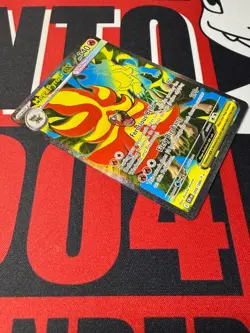 Pokemon Mega Pyroar ex 99/86 Full Art Double Ultra Rare Chaos Rising ME04 NM - Image 3