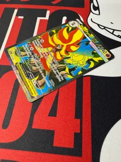 Pokemon Mega Pyroar ex 99/86 Full Art Double Ultra Rare Chaos Rising ME04 NM - Image 4