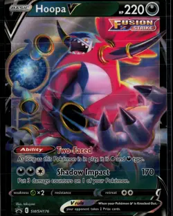 Hoopa V SWSH176 Sword & Shield Promo Promo Holo Pokemon - Image 1