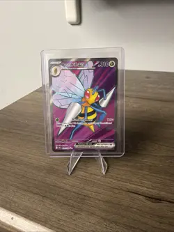 Beedrill ex 98/86 Full Art Double Ultra Rare Pokemon Chaos Rising ME04 NM - Image 1