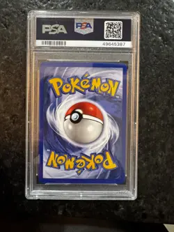 Pokemon TCG Bulbasaur 44/102 Base Set Shadowless English PSA 9 Regular 1999 - Image 2