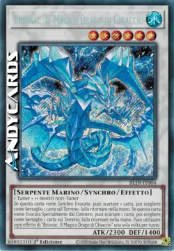 BRIONAC, IL MAGICO DRAGO DI GHIACCIO • Segreta • BLTR IT004 • 1Ed • Yugioh! - Image 1