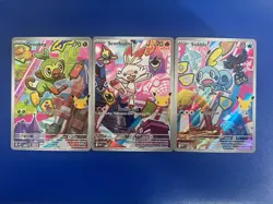 Pokemon TCG: First Partner Illustration Collection Series 2 - Galar GEN 8 set - Image 1