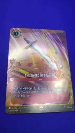 Disney Lorcana - Enchanted - The Sword Of Shan-Yu - 219/204•EN•8 - Image 1