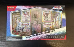 Pokemon TCG Prismatic Evolutions Premium Figure Collection Sealed Box - Image 1